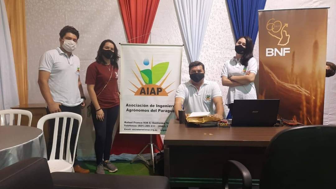 Noticias La Asociación de Ingenieros Agrónomos del Paraguay- AIAP presente en Copronar
